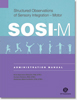 Main product art for Structured Observations of Sensory Integration-Motor (SOSI-M).