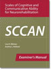 Main product art for Scales of Cognitive and Communicative Ability for Neurorehabilitation (SCCAN).