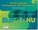Main product art for Social Language Development Test-Elementary: Normative Update (SLDT-E:NU).