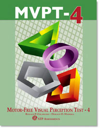 Main product art for Motor-Free Visual Perception Test-4 (MVPT-4).