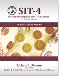 Main product art for Slosson Intelligence Test-4th Edition (SIT-4).