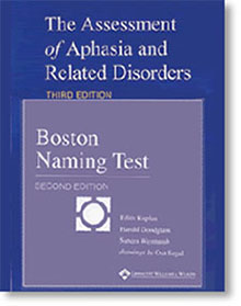 Main product art for Boston Diagnostic Aphasia Examination-3 (BDAE-3).