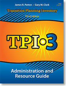 Main product art for Transition Planning Inventory-3 (TPI-3).