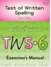 Product cover art for Test of Written Spelling - 6th Edition (TWS-5)