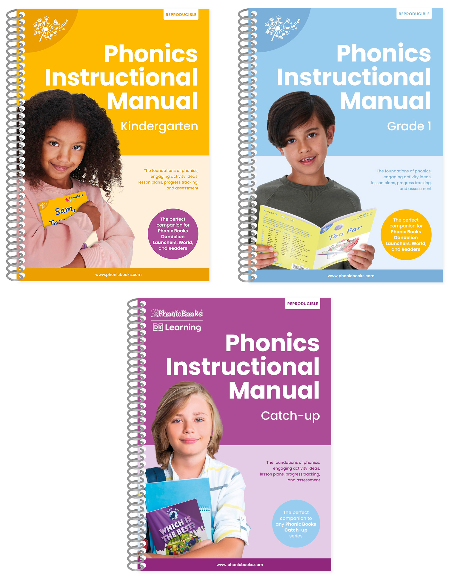 Product cover art for Phonics Instructional Manuals